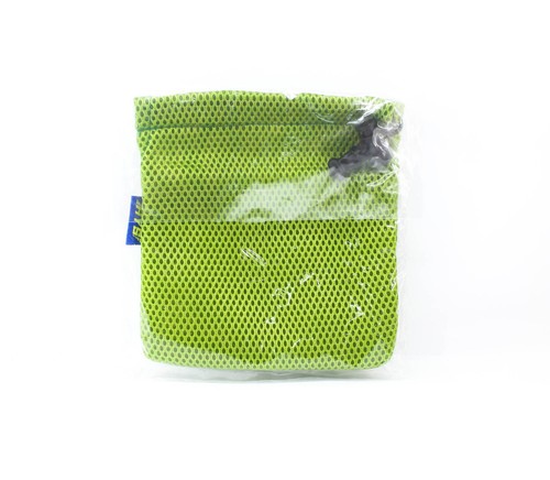 Hiyoshiya Five Netztasche mit zwei Rollen Größe S 17 cm x 18 cm grün (7270) - Bild 2 von 6
