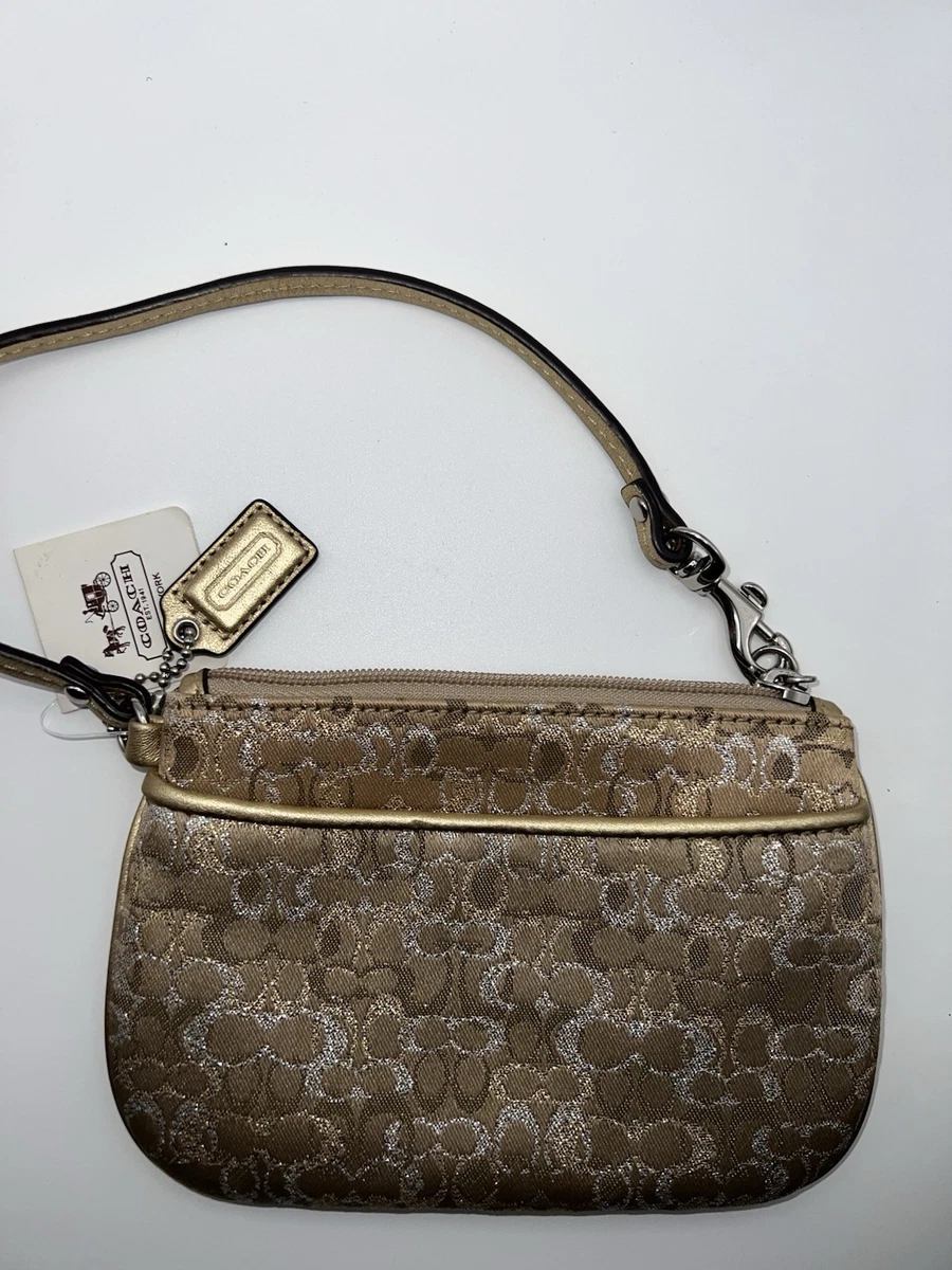 coach gold wristlet products for sale | eBay display picture 2