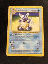 Wartortle [Shadowless] #42 Prices | Pokemon Base Set | Pokemon Cards