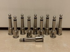 10 Stück George L s Right Angel Nickel Plug ...