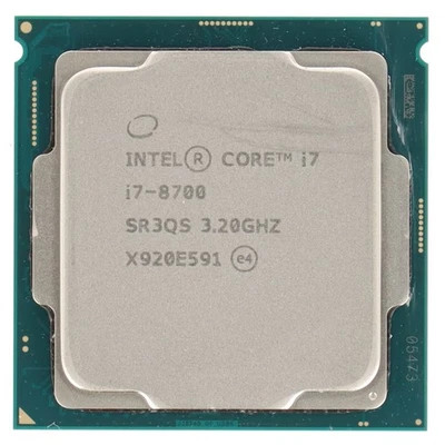 Intel CPU Sockel 1151 6-Core i7-8700 3,2GHz 12M 8GT/s - SR3QS - Bild 1 von 4