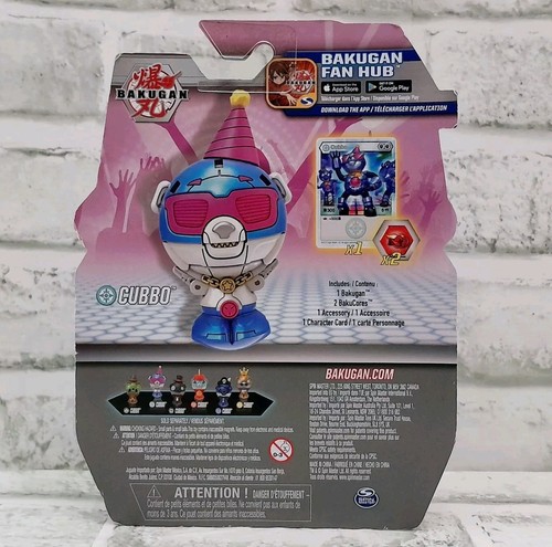 Bakugan RISING PARTY FIGURE Cubbo Spin Master Bakucores 2021 NEW - Picture 2 of 8