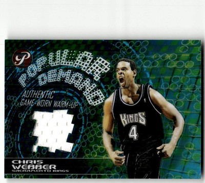 2002-03 Topps Pristine Chris Webber Popular Demand #PD-CW