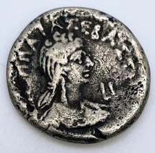 54-68 AD Nero AR Tetradrachm Roman Provincial Yr11 Alexandria Poppaea Sabina ...