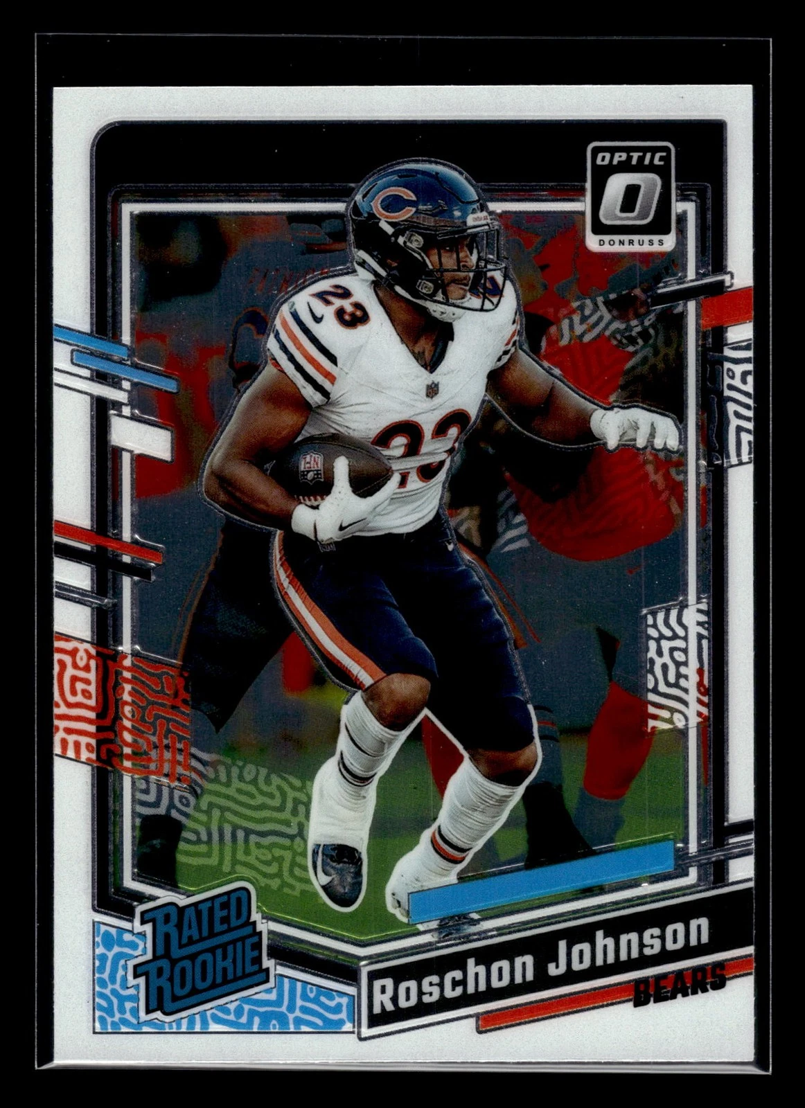 Roschon Johnson 2023 Donruss Optic #217 Rookie Chicago Bears