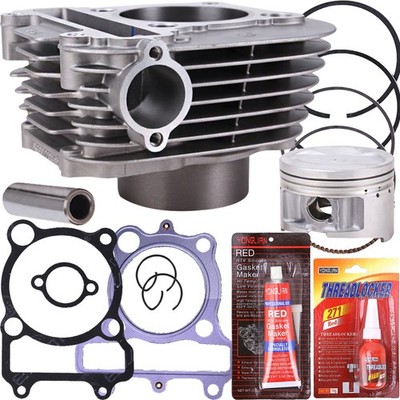 For Yamaha Bear Tracker 250 1999-2004 Cylinder Piston Gasket Top End Rebiuld Kit