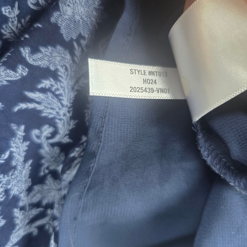 Madewell Abito Midi Smocked Maniche a Bolla in Floreale Manica Lunga Taglia S - Foto 10 di 13