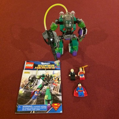 LEGO DC Comics Super Heroes: Superman Vs. Power Armor Lex (6862-2) Complete Set