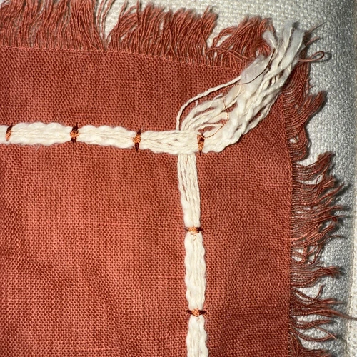 Pier 1 Fringed Cotton Napkins - Thumbnail 3