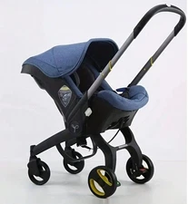 4-in-1 Baby Stroller Pram High Landscape Foldable Newborn Carriage 