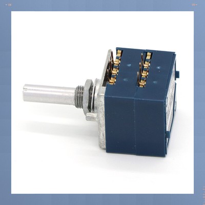 Japan ALPS RK27 HiFi/High End Dual Audio Potentiometer Round Handle 250K ohm