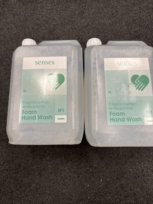 Senses Antibacterial Fragrance Free Handwash X 5L UK
