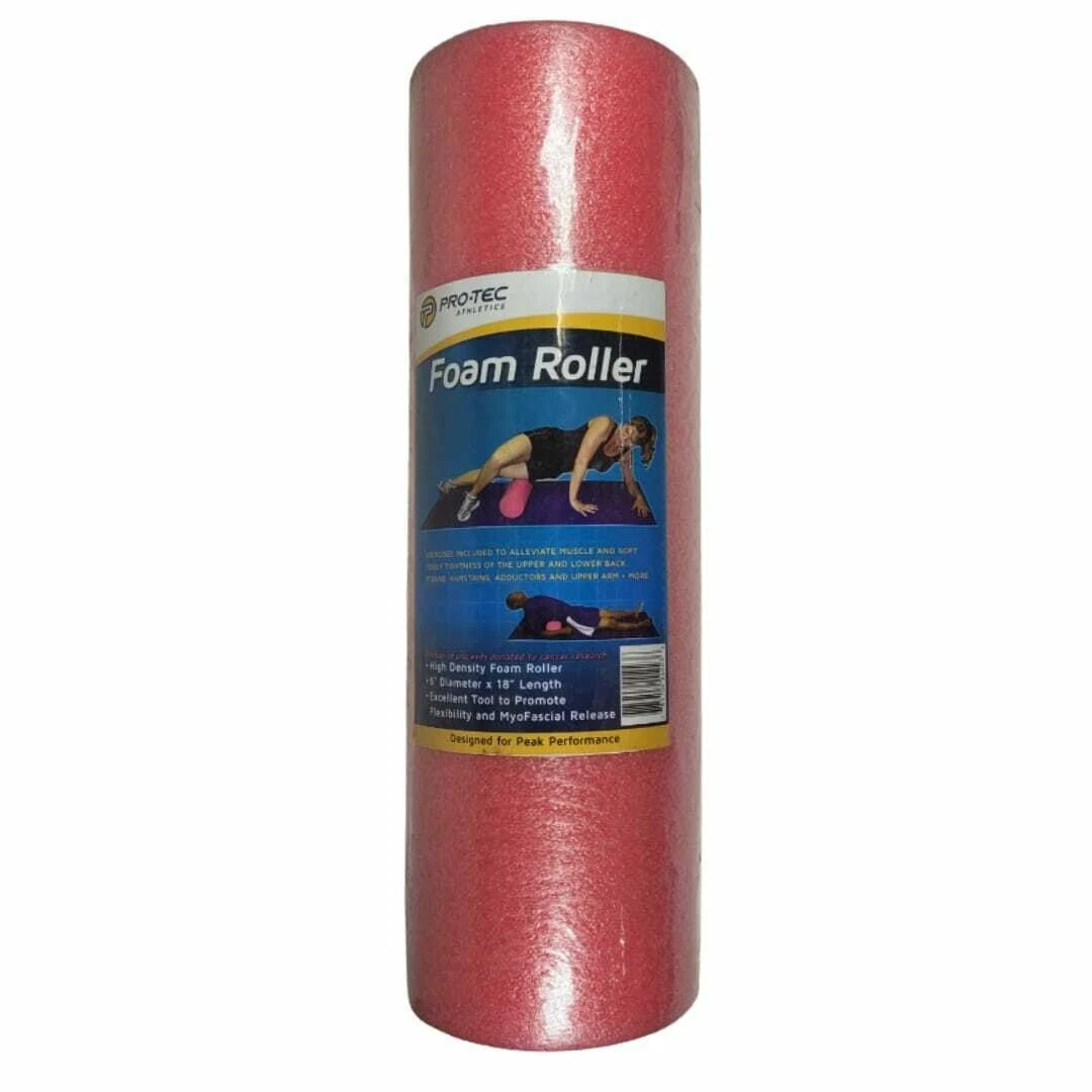Pro-Tec Athletics Foam Roller Massager Red