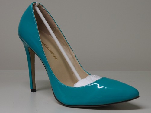 High Heel Pumps, Gr. 39, türkies, Absatz ca. 11 cm, NEU - Bild 2 von 8