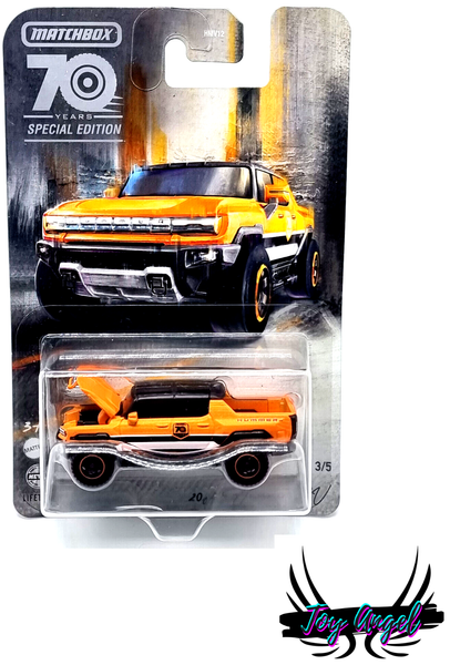 Matchbox -2022 Hummer EV- 70TH Anniversary - Moving Parts - HMV15 Neu & Ovp-image