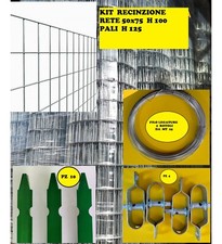 Rete Pastorale Zincata Per Pecore - Altezze 100/120/140 Cm, Lunghezza 50 Metri - Foto 10