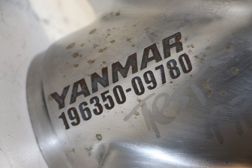 28P Yanmar 3 Blade Dual Prop Front Rear RH LH Stainless Steel Propeller Set L31 - Picture 10 of 12