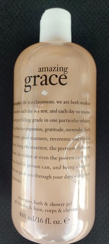 philosophy Amazing Grace Shampoo Shower Gel & Bubble Bath, 16 oz - Picture 1 of 7