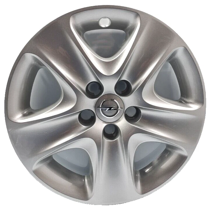 Opel Astra H Zafira Meriva B 4x Original Enjoliveur 16 Pouces Argent 13337257 - Photo 2/4