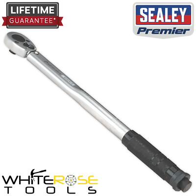 Sealey Drehmomentschlüssel Mikrometer Style 3/8'' Vierkant 7-112Nm kalibriert Premier 