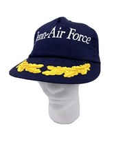 Vtg Sportsmaster Jenn-Air Force Trucker Hat Cap Snapback Scrambled Eggs USA Made