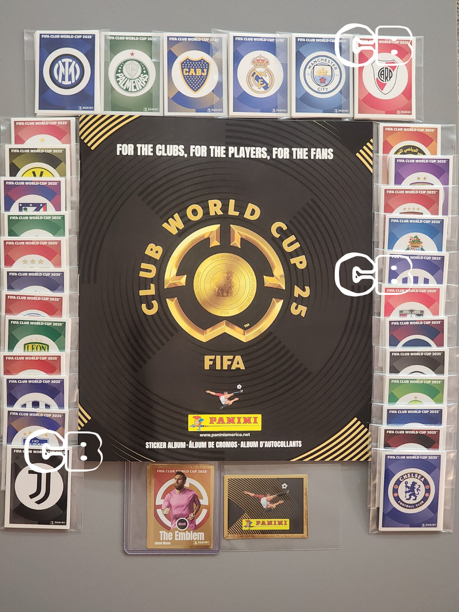 Panini FIFA Club World Cup 2025 COMPLETE SET + Album 550 Stickers