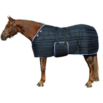 Adjusta Fit Tekno-Quilt Heavyweight Stable Horse Blankets | Black | Various Size