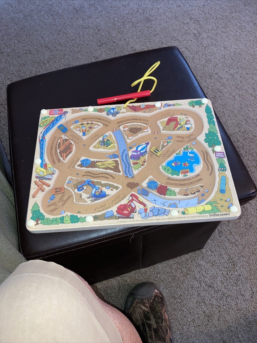 T.S. Shure Wooden Magnetic Maze Dozer Danny | eBay