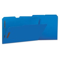 Universal Deluxe Reinforced Top Tab Folders 2 Fasteners 1/3 Tab Legal Blue 50 on sale Universal Deluxe Reinforced Top Tab Folders 2 Fasteners 1/3 Tab Legal Blue 50 on sale