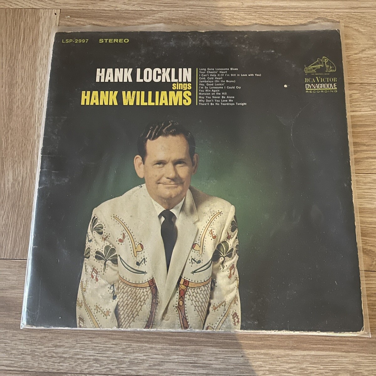 Hank Locklin: Sings Hank Williams (Vinyl LP, 1964) RCA