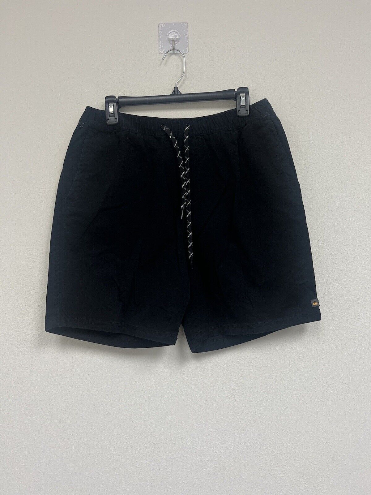 NEW Quiksilver Waterman Men's Cabo Shore Shorts Black Size Large