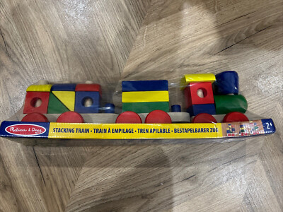 Melissa & Doug Holz-Stapelzug ~ Alter 2+ ~ NEU