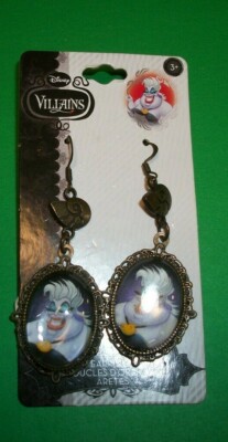 CLAIRE'S DISNEY Villains CRUELLA DE VIL Dangle Earrings 101 Dalmatians  LOT#4 NEW
