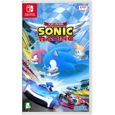 Switch Team Sonic Racing [Korean Version] English Japanese Chinese