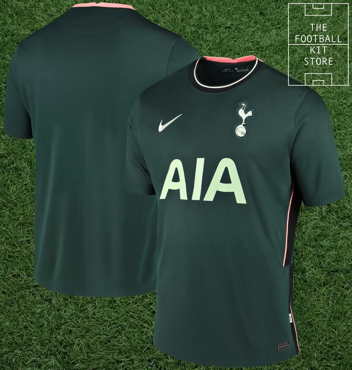 Nike 2020-21 Tottenham Youth Away Jersey - Green