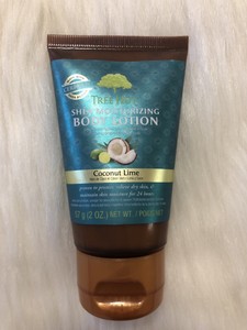 tree hut coconut lime lotion