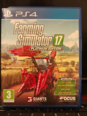 Landwirtschafts-Simulator 17 PS4 Platinum Edition (Sony PS4 PlayStation 4, 2017)