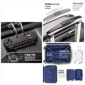 coolife expandable suitcase