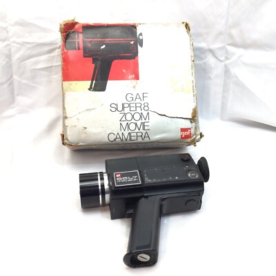 Vintage GAF Colt 97 Super 8 Zoom Movie Camera | eBay