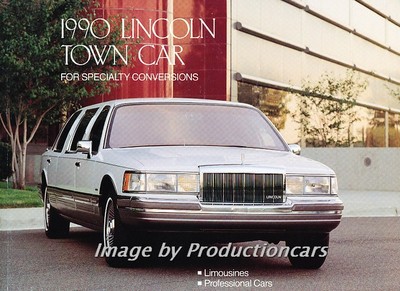 1990 Lincoln Town Car Factory Limousine Original Car Sales