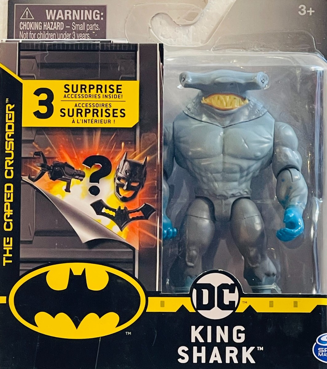 Spin Master DC - KING SHARK w/gray pants - The Caped