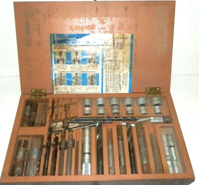 Vintage Blue Point Ridgid Tools USA 50+pc's Screw Extractor Set E1025