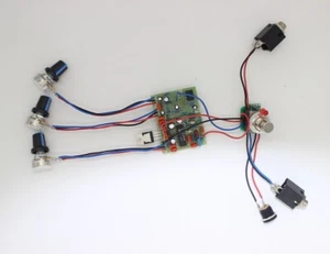 Diy Deep Blue Relay Guitar Effects Pedal Handmade Finished Board !
