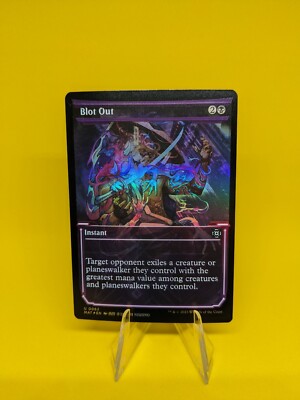 MTG Blot Out Foil Showcase Foil 62 March of the Machine: The Aftermath MAT Magic