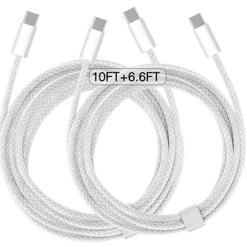 6/10 Ft USB C to USB C Fast Charger Cable for New iPad Pro 12.9 in 6th/5th/4t...