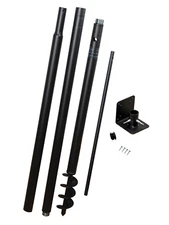 Universal Pole Kit, Great for Mounting Bird Feeders and Bird Houses!