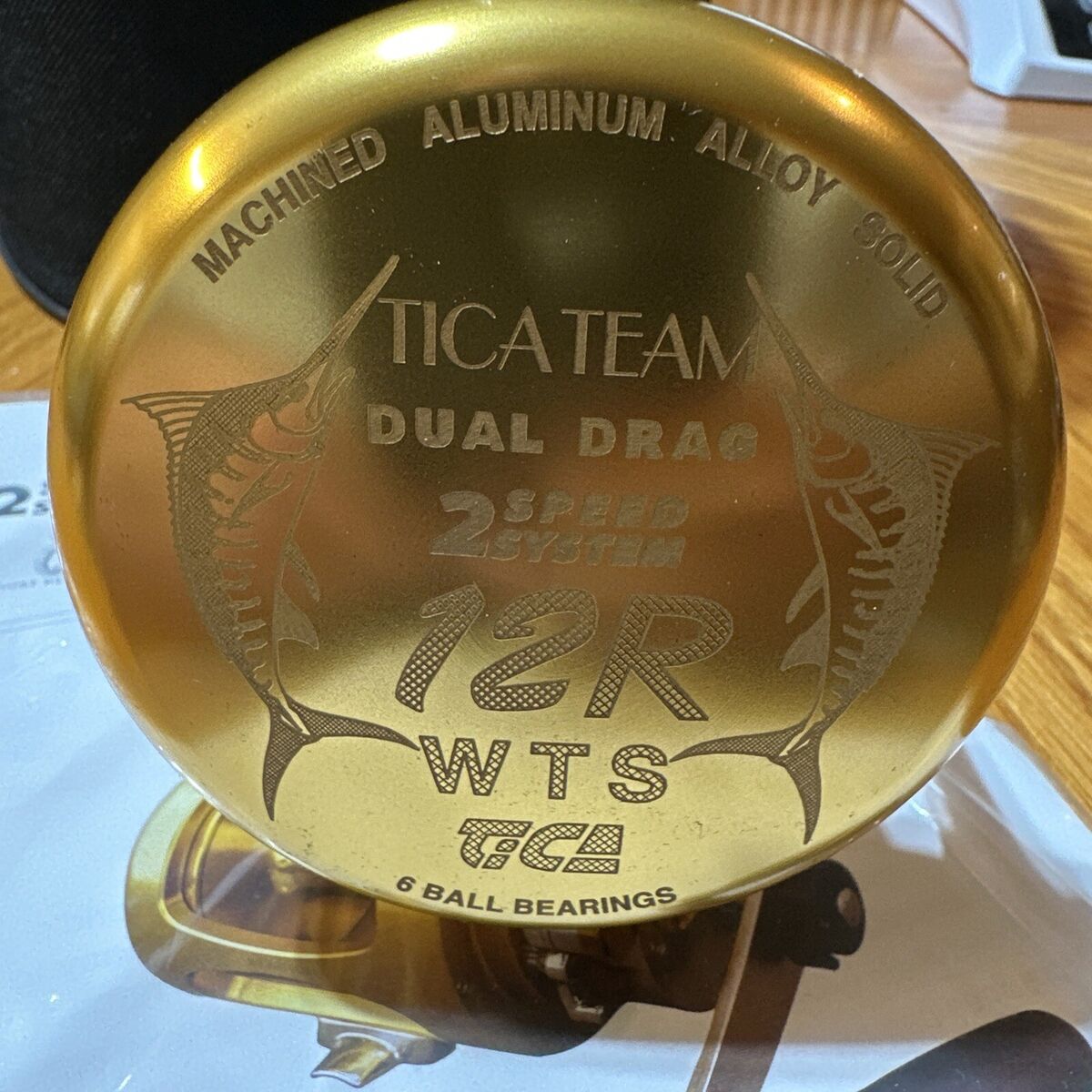 Tica Team Dual Drag System 2 Speed System 12R WTS Offshore Tica Team Dual Drag System 2 Speed System 12R WTS Offshore
