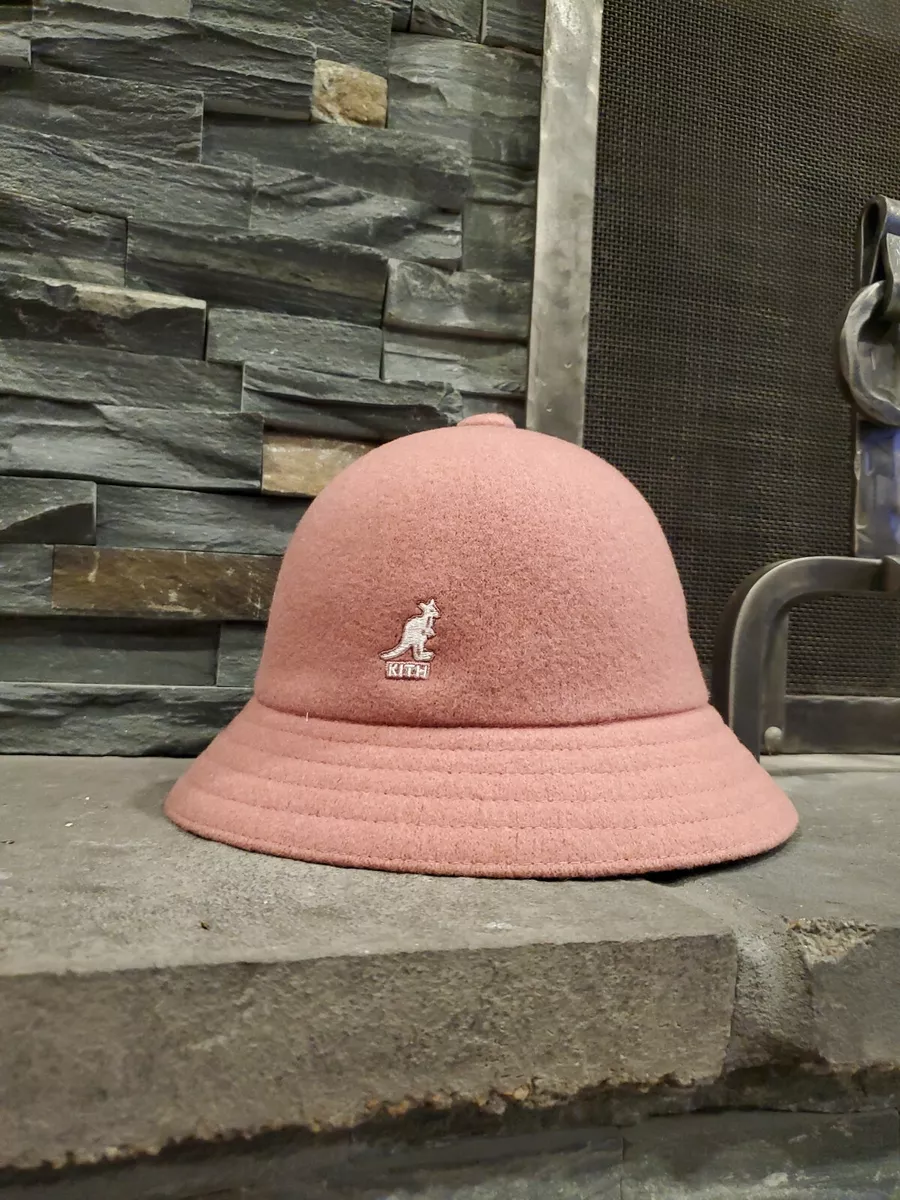 Kith Kangol Classic Bucket Hat French Clay Pink Size L DEADSTOCK Confirmed  Order