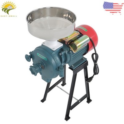 110V Electric Grinder Grain Mill Corn 3000W Wheat Feed Flour Cereal Grain Mills