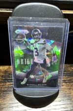 2021 Panini Prizm - Brilliance Russell Wilson #B-5 Green Ice Prizm